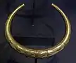 Gold torque from the Treasure of Berzocana, Extremadura, Spain