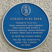 Leeds Civic Trust blue plaque