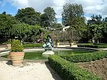 Formal garden in Golders Hill Park