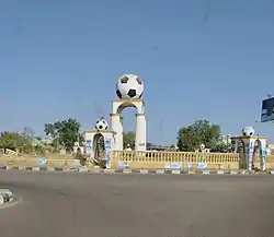 Roundabout in Gombe