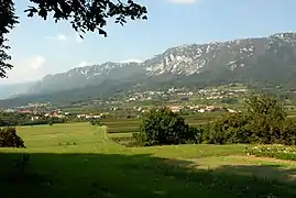 The Central Vipava Valley near Ajdovščina