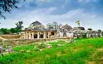 Gori temple from side view