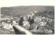 Gormania, viewed from US 50 bridge, 1940s