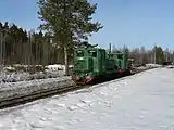 Locomotives TU4-818 and TU4-2961