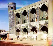 Tilya Kori Madrasah in 19th century