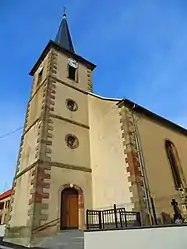 The church in Gosselming