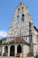 The church of Saint-Julien-de-Brioude, in Goudourville