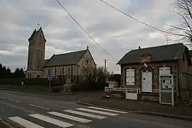 Church and town hall