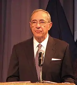 Mario Cuomo, the 52nd Governor of New York from 1983 to 1994, and father of Andrew Cuomo, the former governor of New York.