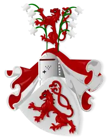 Coat of arms of Berg, then Limburg. Also used by the provinces of Limburg (Belgium) and Limburg (Netherlands).