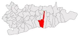 Location in Călărași County