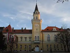 City Hall in Kikinda, 1893