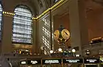 The Seth Thomas Clock Company-manufactured clock at Grand Central Terminal