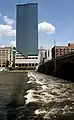 The Grand River through downtown Grand Rapids