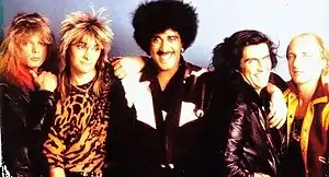 Mark Stanway, Laurence Archer, Phil Lynott, Doish Nagle, Robbie Brennan