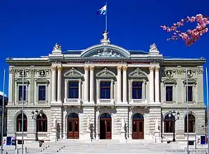 Grand Théâtre in Geneva, has the largest stage in Switzerland