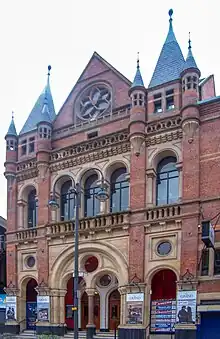 exterior of a neo-classical theatre