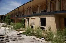 Image 2Abandoned Grand West Courts in Chicago (from Motel)