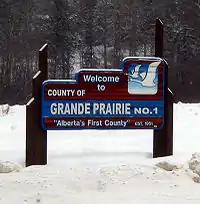 Welcome sign