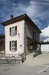 The town hall in Granges-Narboz