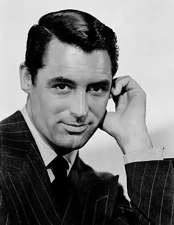 Image 5Cary GrantPhotograph: RKO publicity photographer; Edit: Chris WoodrichActor Cary Grant (1904–86) in a publicity photo for Suspicion (1940). Known for his transatlantic accent, debonair demeanor and "dashing good looks", Grant is considered one of classic Hollywood's definitive leading men. During his 34-year career he acted in over 50 films, including The Eagle and the Hawk, Bringing Up Baby, and North by Northwest.More selected portraits