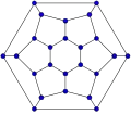 24-fullerene (Hexagonal truncated trapezohedron graph)