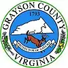 Official seal of Grayson County