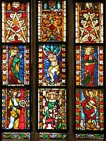 Crucifixion with Ss Catherine, George and Margaret, Leechkirche, Graz, Austria