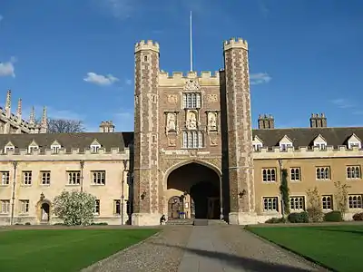 Great Gate, Trinity College, Cambridge (inside), 1519–35