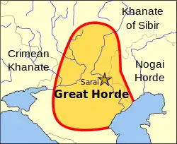 Territories of the Great Horde