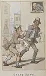 "Great News" from Characteristic Sketches of the Lower Orders, 1820
