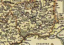 Image 25Greater Manchester lies at the conjunction of the ancient county boundaries of Cheshire, Lancashire and the West Riding of Yorkshire. (from Greater Manchester)