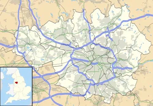 Brinnington is located in Greater Manchester