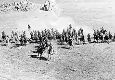 Image 7Greek cavalry attacking during the Greco-Turkish War (1919–1922). (from History of Greece)