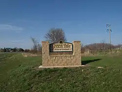 Green Isle, Minnesota city sign