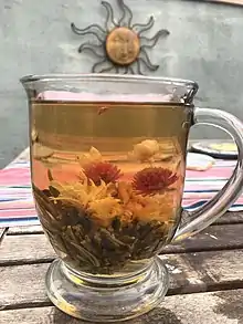 flowering tea