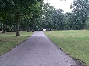 The Park is sometimes pedestrian- and cyclist-friendly.