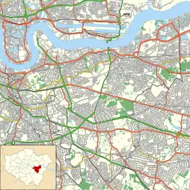 Royal Herbert Hospital is located in Royal Borough of Greenwich