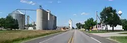 Greenwood, seen from the southwest along U.S. Highway 6