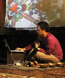 Greg Davis at Higgins Alley in Missoula, MT, June 2006