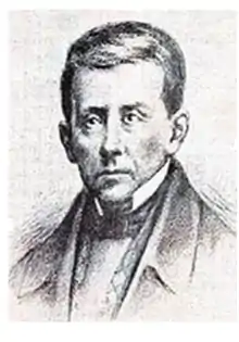 Image 8Gregorio José Ramírez was the most notable political chief of the province of Costa Rica, leading republican forces victorious in the Battle of Ochomogo. (from History of Costa Rica)