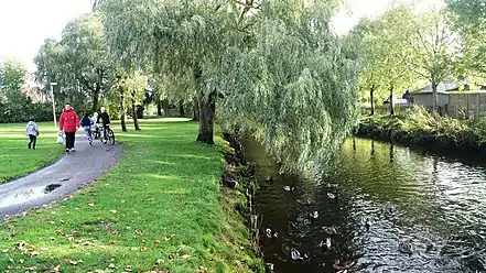 The river Gren Å runs through Grenaa