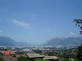 View towards Grenoble