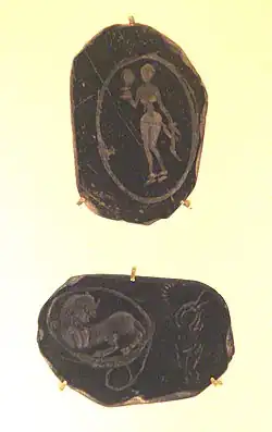 Image 7Grey pottery with engravings, Arikamedu, 1st century CE (from Tamils)