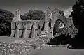 View of Grey Abbey, County Down, Northern Ireland