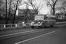 Image 204A Greyhound bus in 1939. (from Intercity bus service)