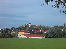 Großweitzschen seen from the southeast