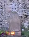 Grave of the abbot Stephen Bojovic