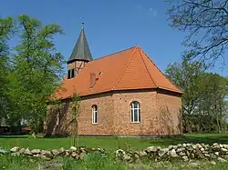 Village church in Groß Laasch