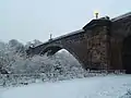 From the North bank of the River Dee in Winter